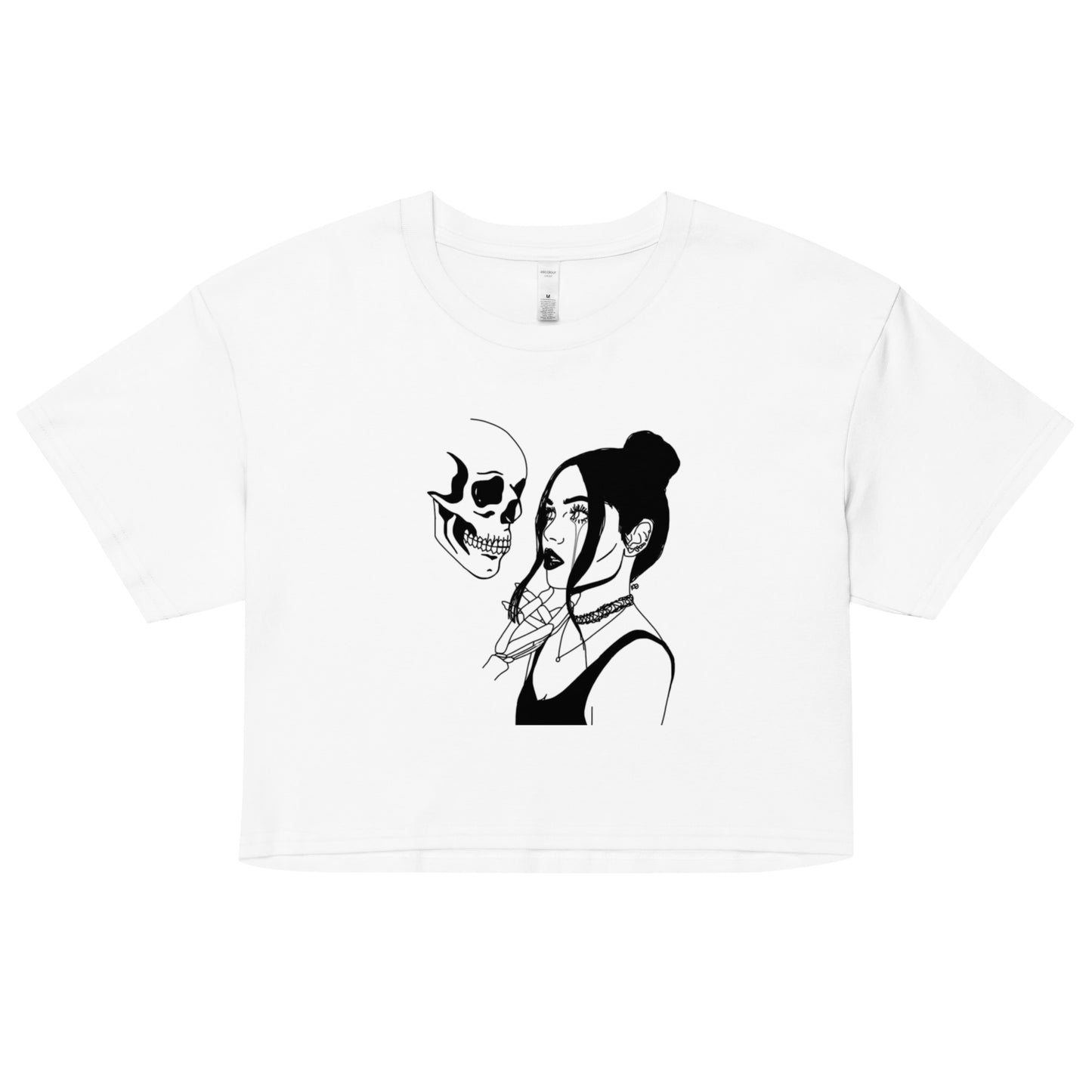 Deadly Beautiful Women’s crop top