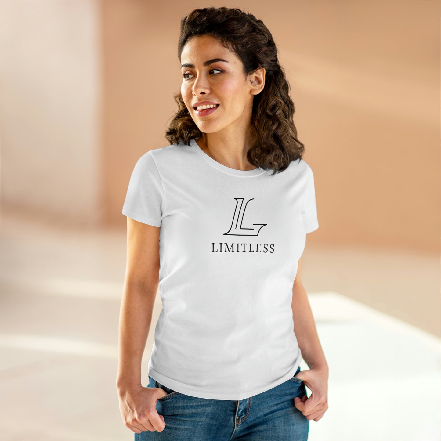 Limitless Women's Midweight Cotton Tee